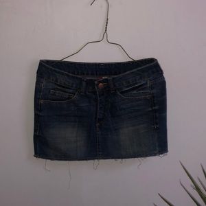 Blue jean skirt